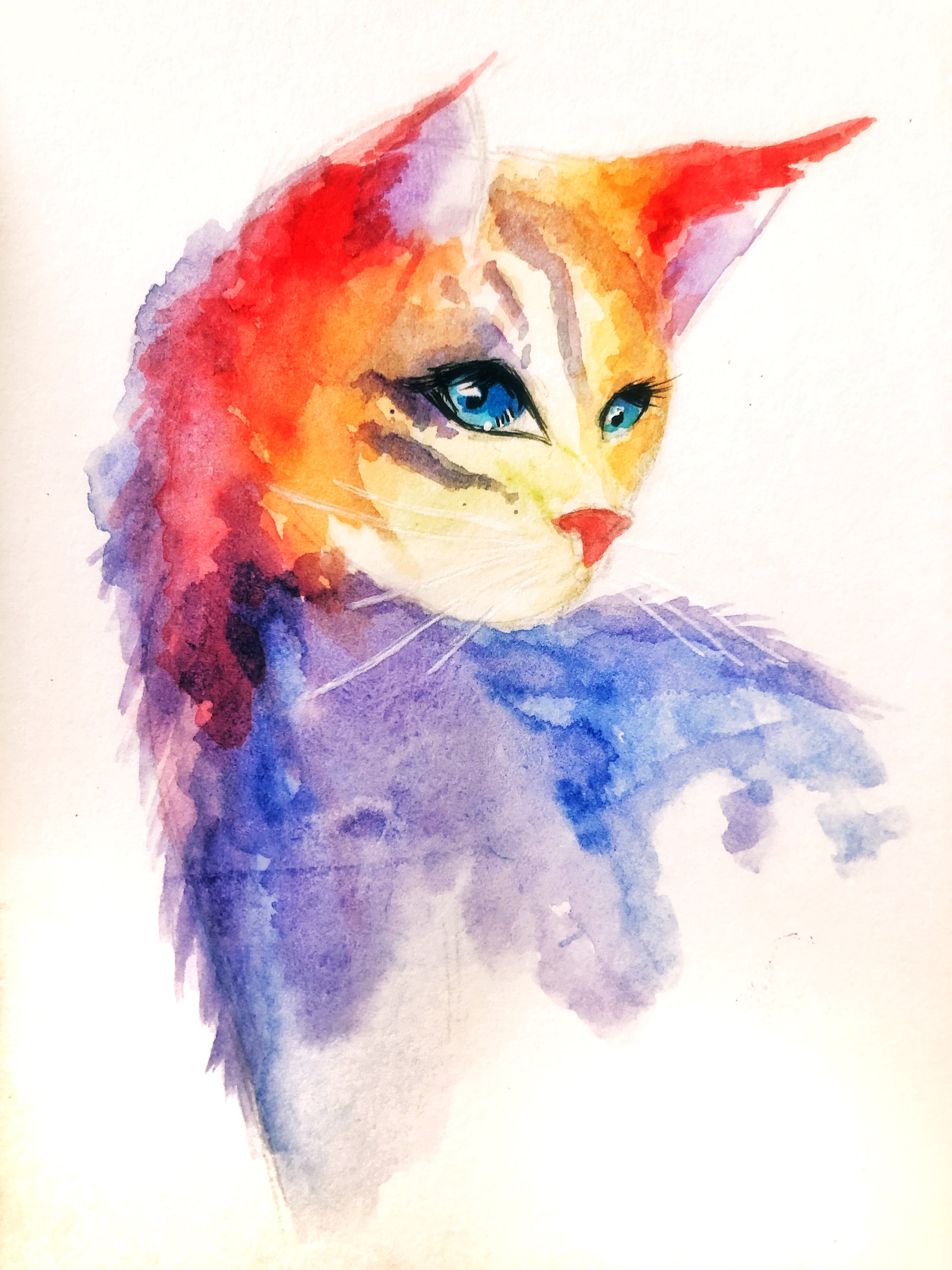 watercolor painting style